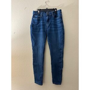 YMI Hyperdenim Jeans Womens Size L High Rise Skinny Blue Denim Stretch 
A887